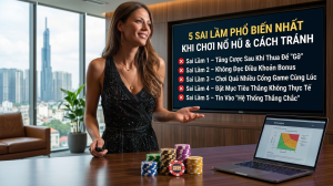 Những sai lầm khi chơi game nổ hũ